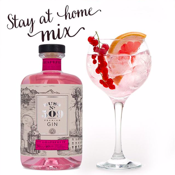 Buss No. 509 Pink Grapefruit Gin