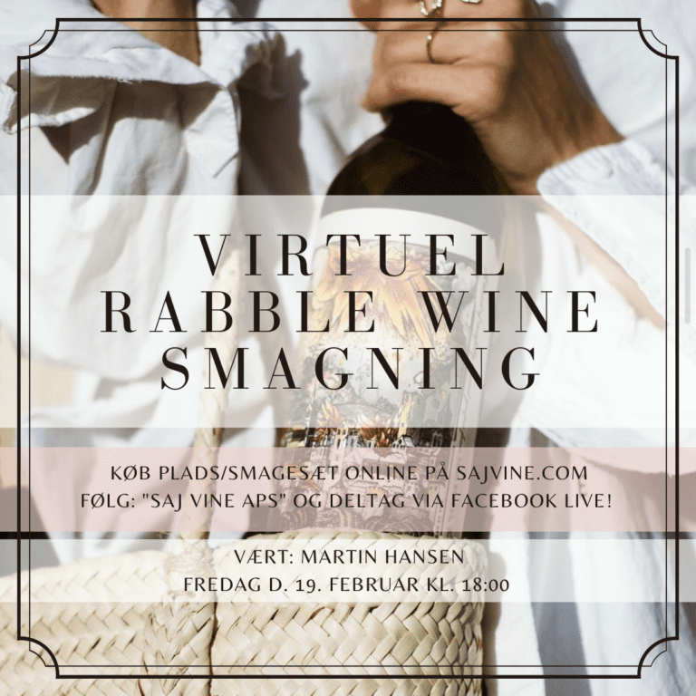 Virtuel Rabble Wine smagning Fredag d. 19. Februar