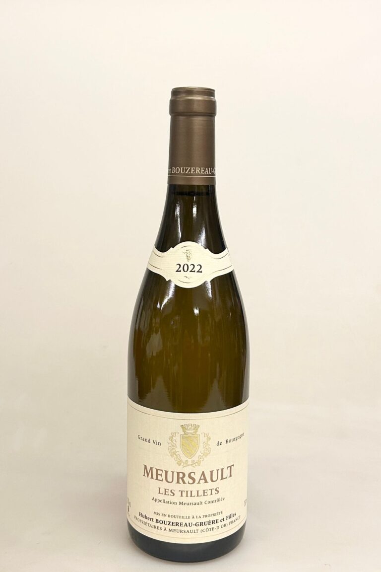 Hubert Bouzereau Gruere et Filles, Meursault Les Tillets 2022