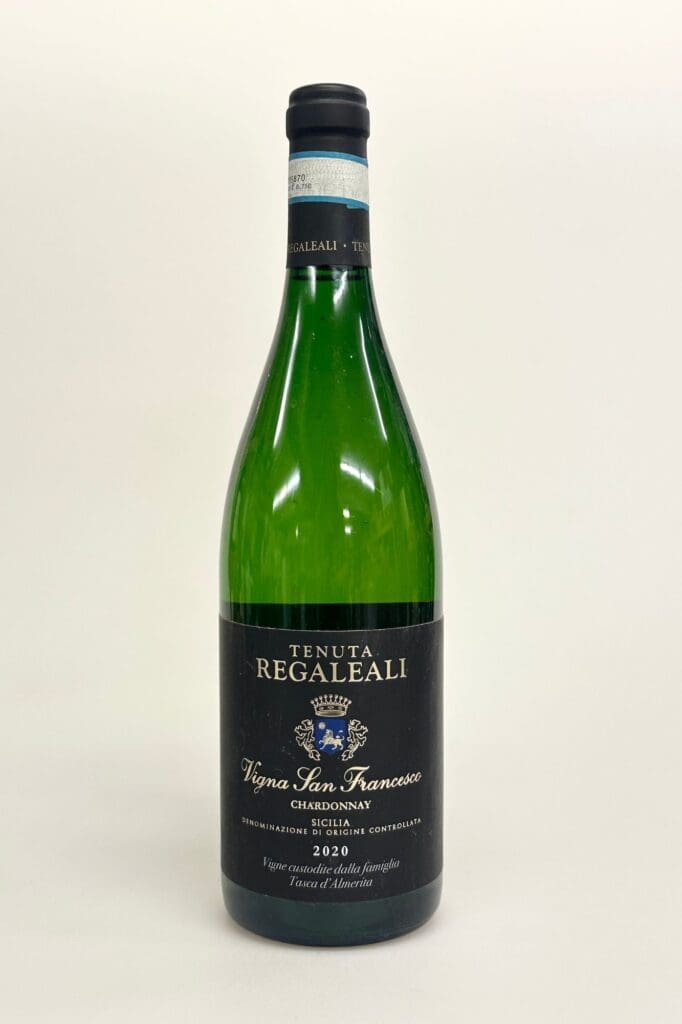 Tasca d'Almerita Tenuta Regaleali Vigna San Francesco Chardonnay Sicilia 2020