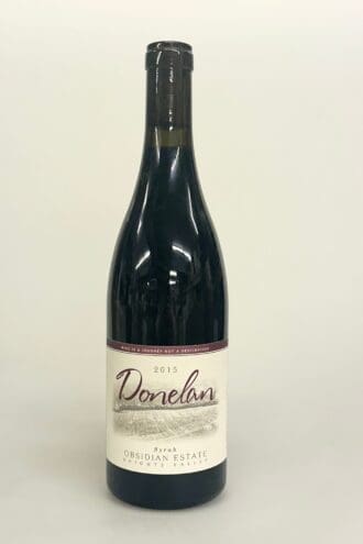 Donelan Family Wines Obsidian Estate Vineyard Syrah 2015
