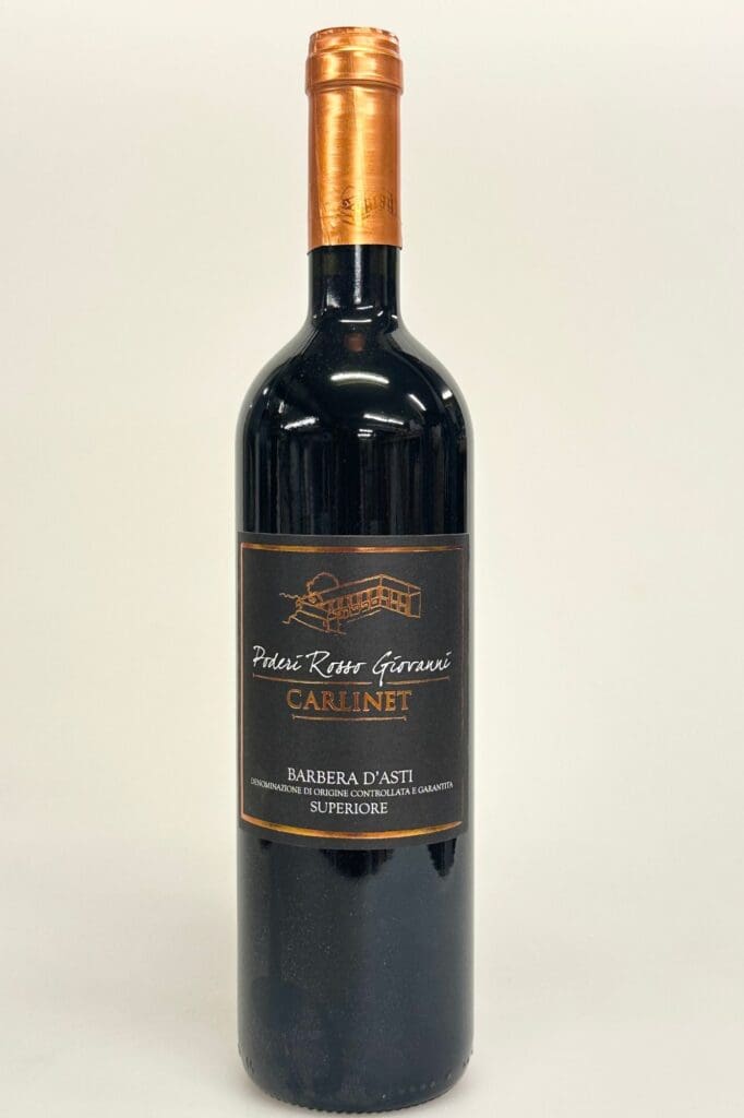 Poderi Rosso Giovanni Carlinet Barbera d'Asti Superiore DOC 2018