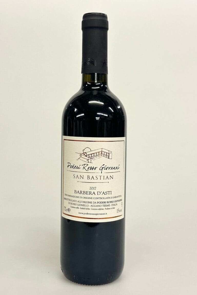 Poderi Rosso Giovanni San Bastian Barbera d'Asti 2017