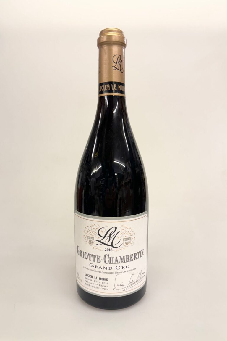 Lucien de Moine Griotte chambertin 2018