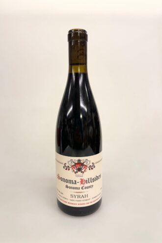 Sonoma-Hillsides Somona Country Syrah 2016