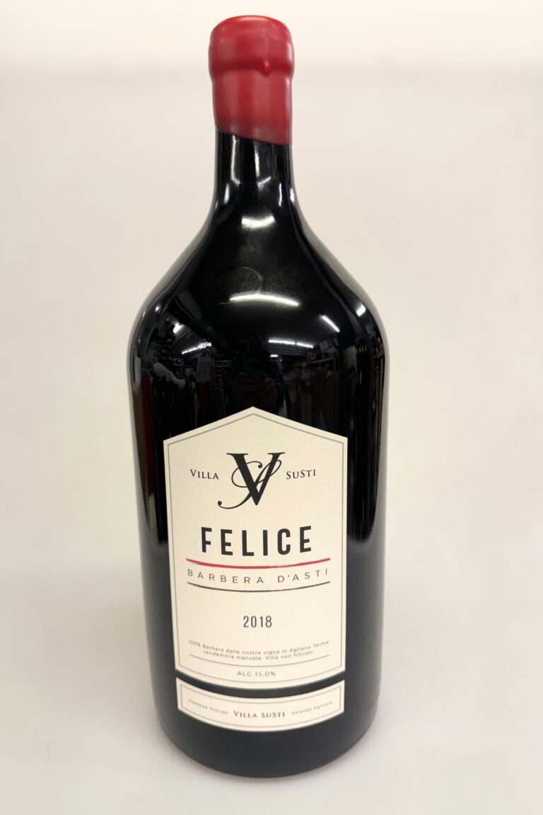 Villa SuSti Felice Barbera d'Asti 2018 3L