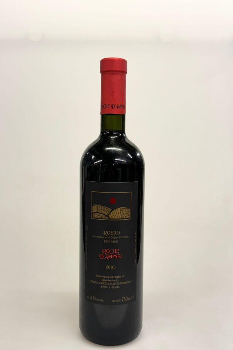 Roero DOC "Ròche d'Ampsej" 2003 - Matteo Correggia