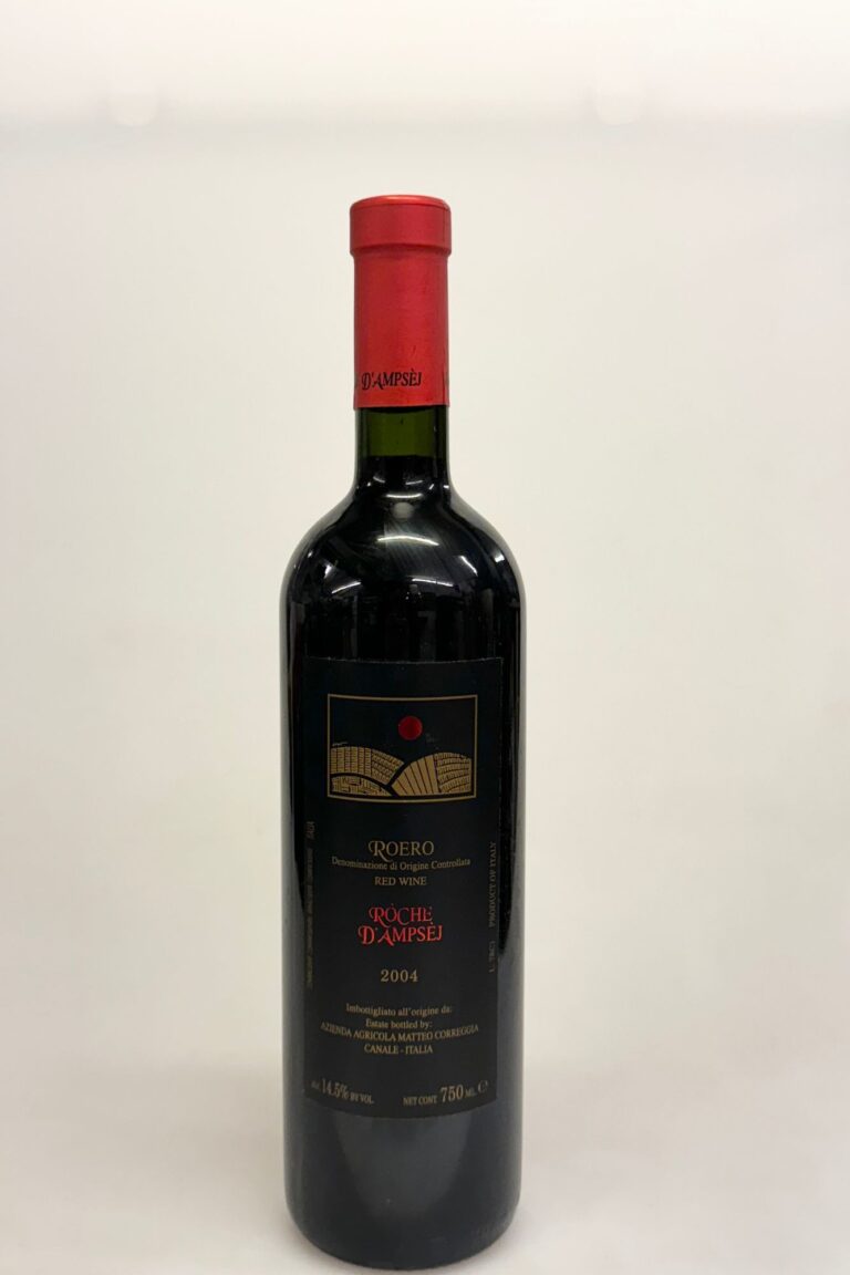Roero DOC "Ròche d'Ampsej" 2004 - Matteo Correggia