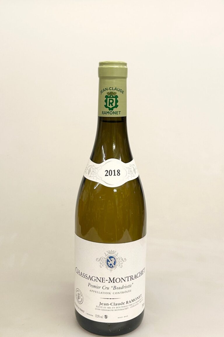 Domaine Jean-Claude Ramonet Chassagne-Montrachet 1er Cru “Boudriotte” 2018