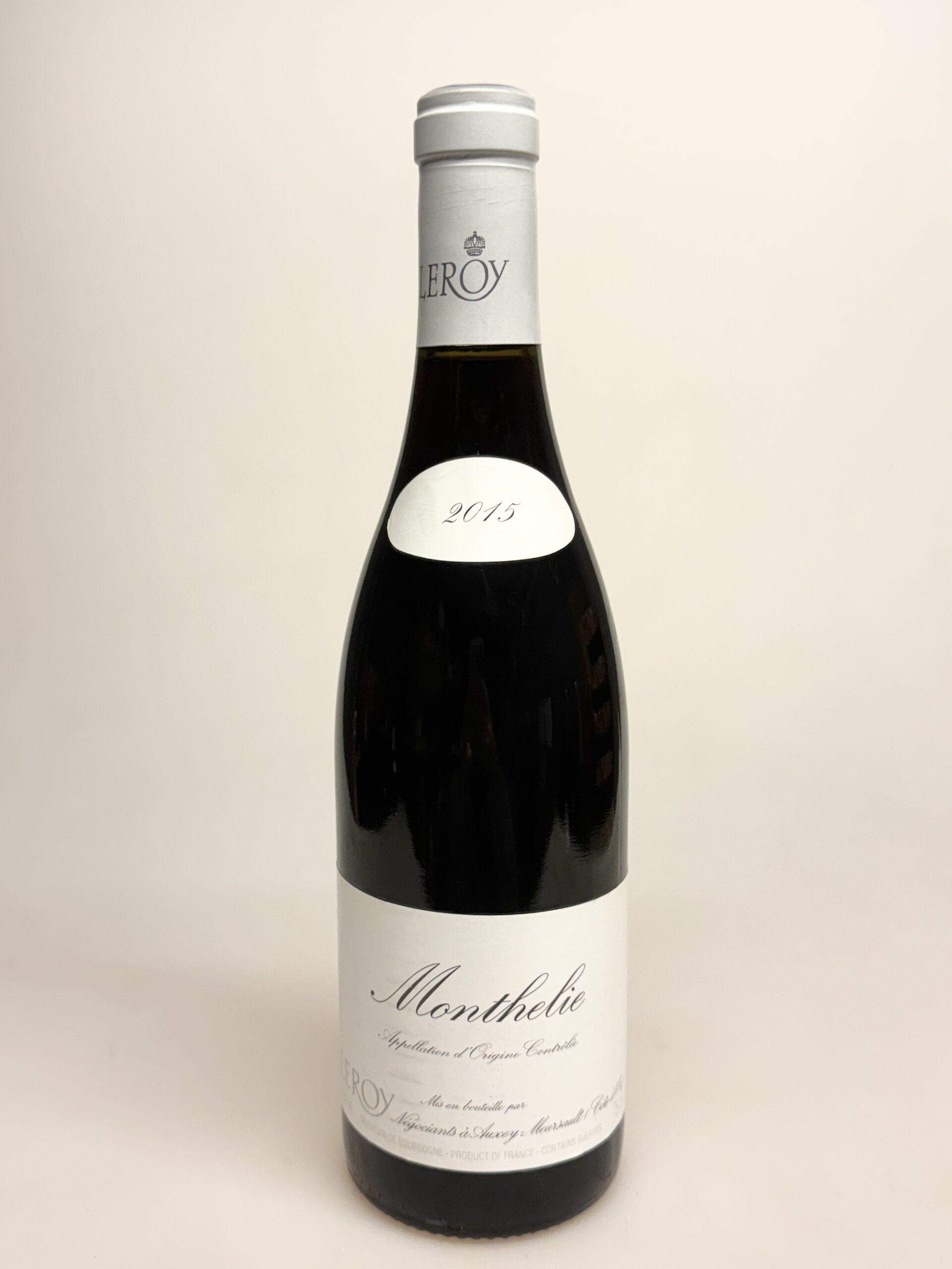 Maison Leroy Monthelie 2015