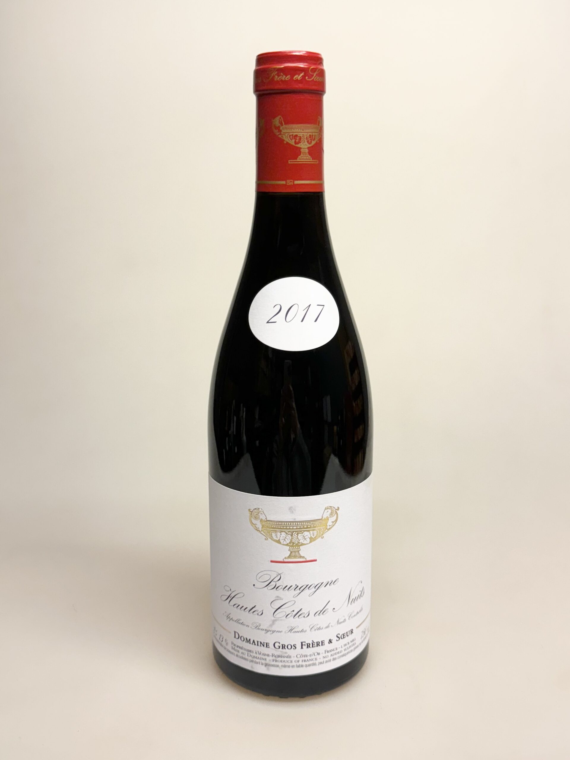 Domaine Gros Frère et Sœur Bourgogne Hautes-Côtes de Nuits 2017