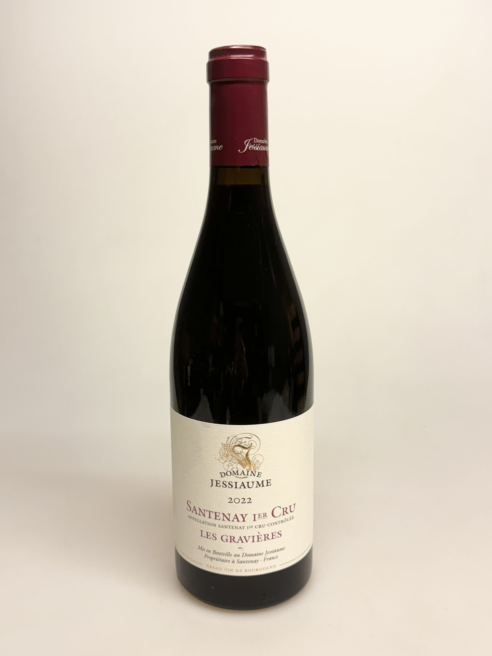 Domaine Jessiaume Santenay 1er Cru “Les Gravières” Rouge 2022 ØKO